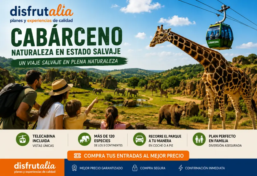 Cabárceno - Niños viendo los animales